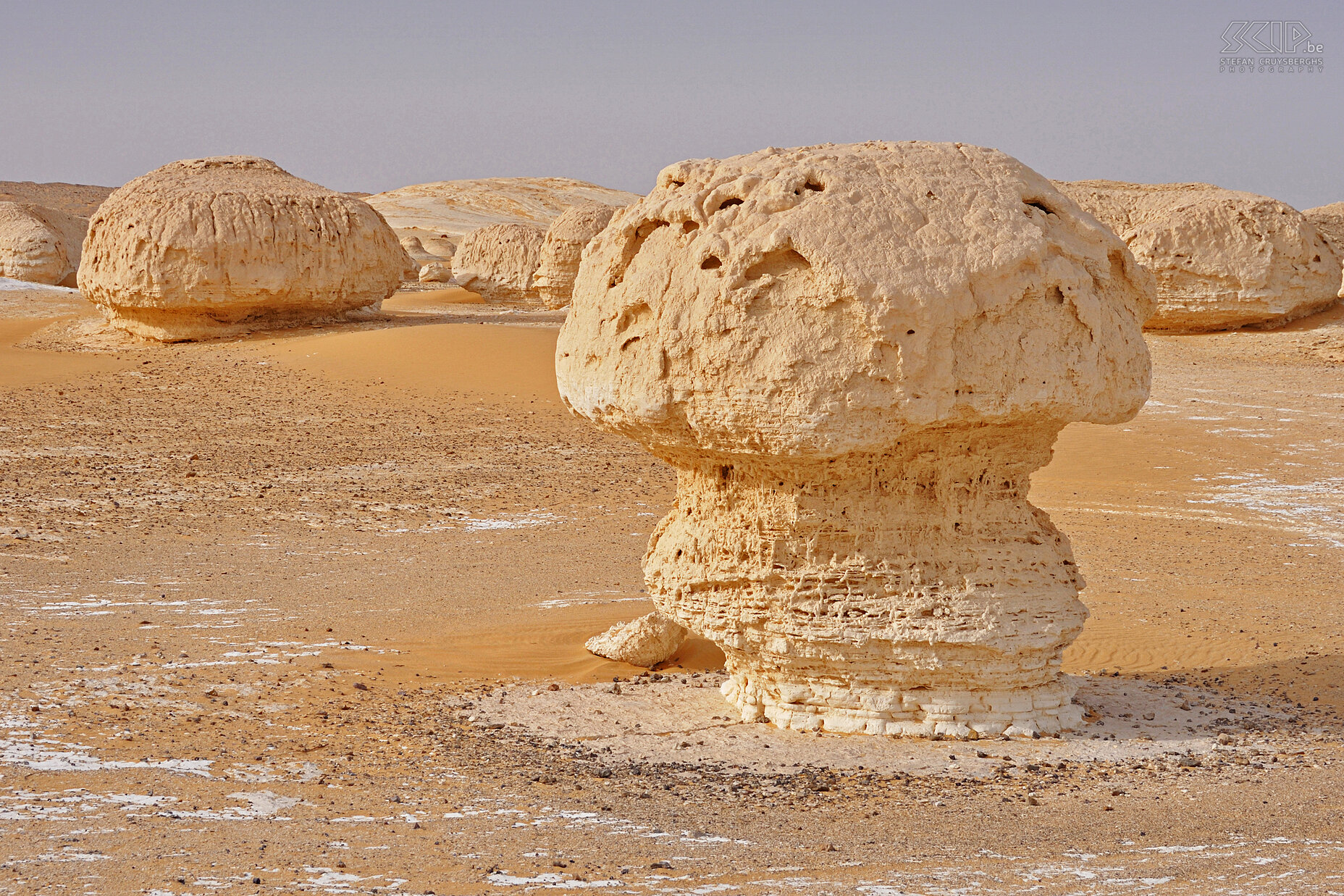 Old White Desert  Stefan Cruysberghs